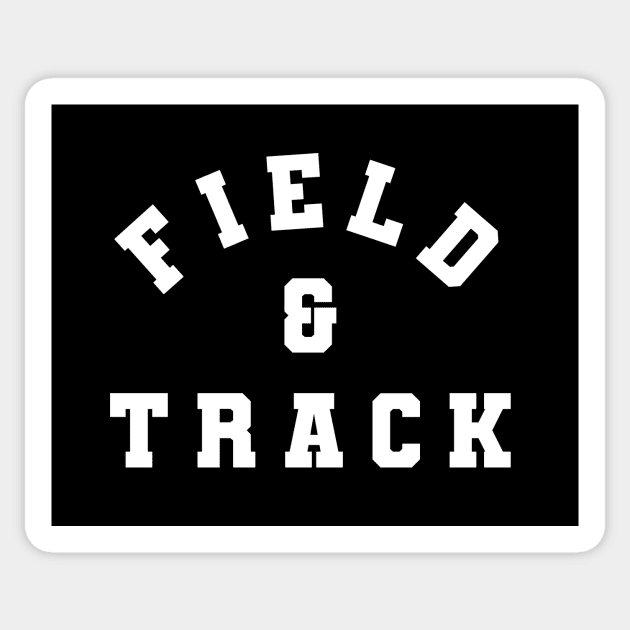 Track and Field Throwing Field & Track Coach Shot Put Javelin Hammer Sticker by PodDesignShop